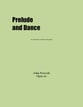 Prelude and Dance Concert Band sheet music cover